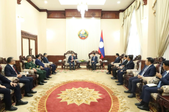 Prime Minister Saleumxay Receives Vietnamese Ambassador